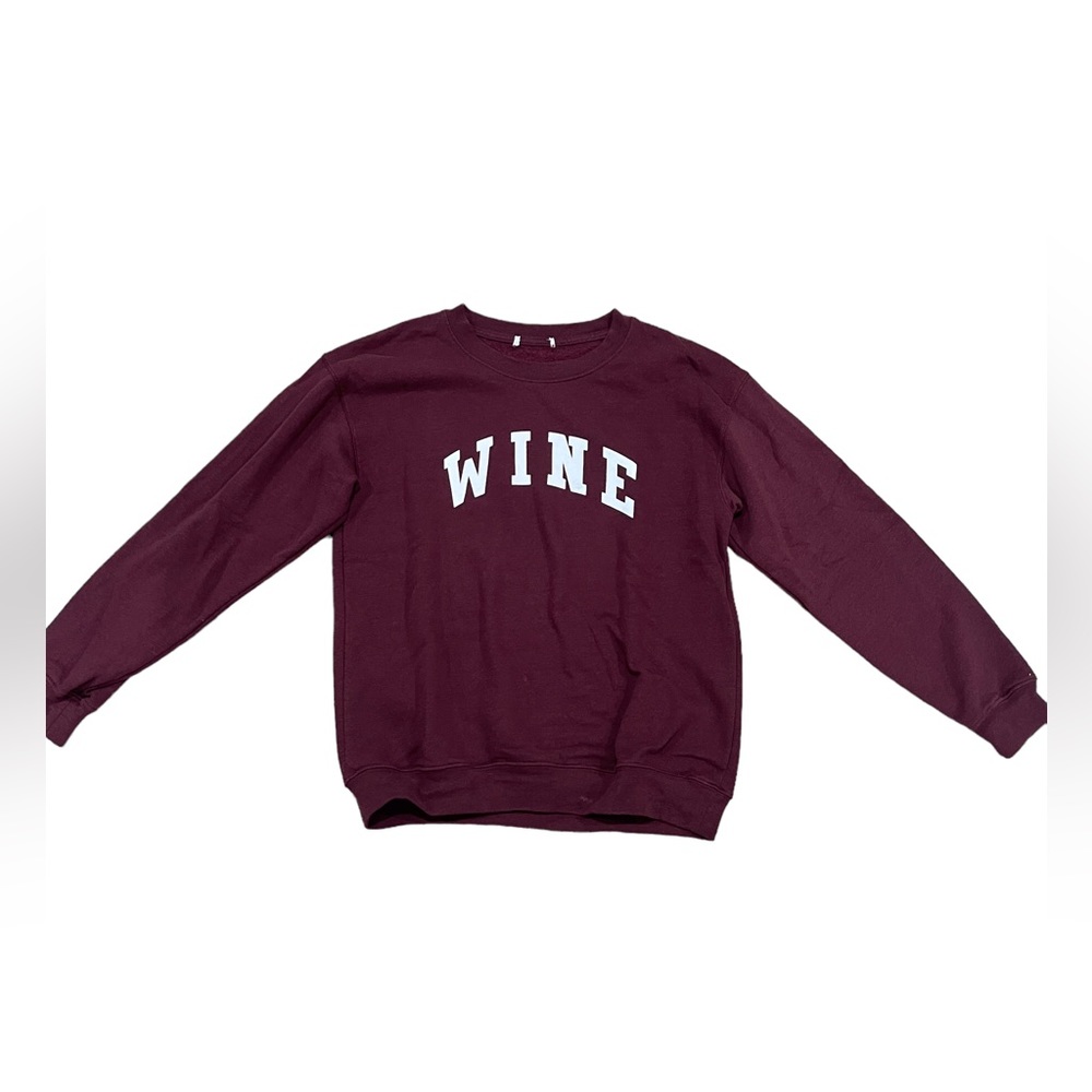 Burgundy Wine Sweatshirt